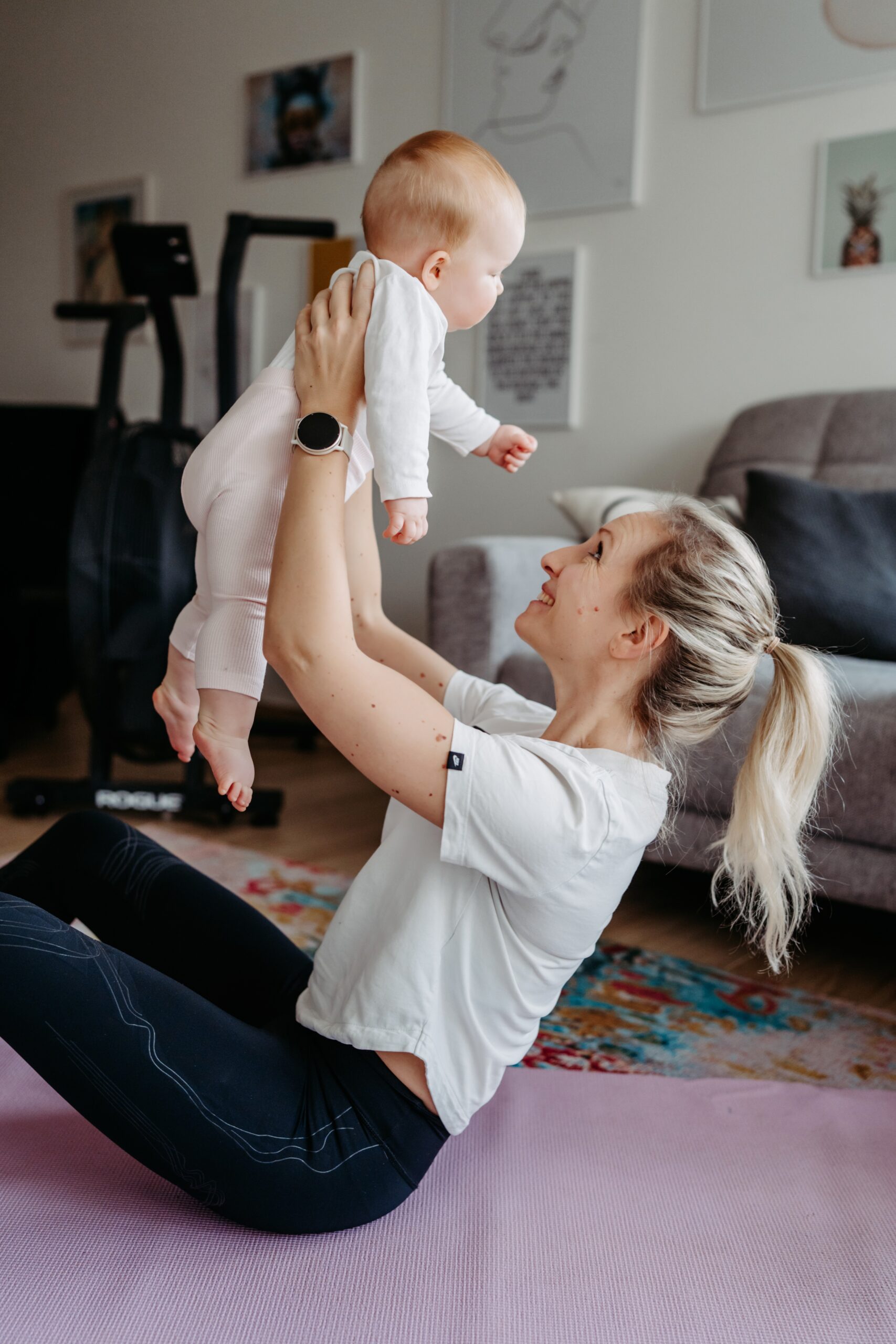 Mama Training mit Baby