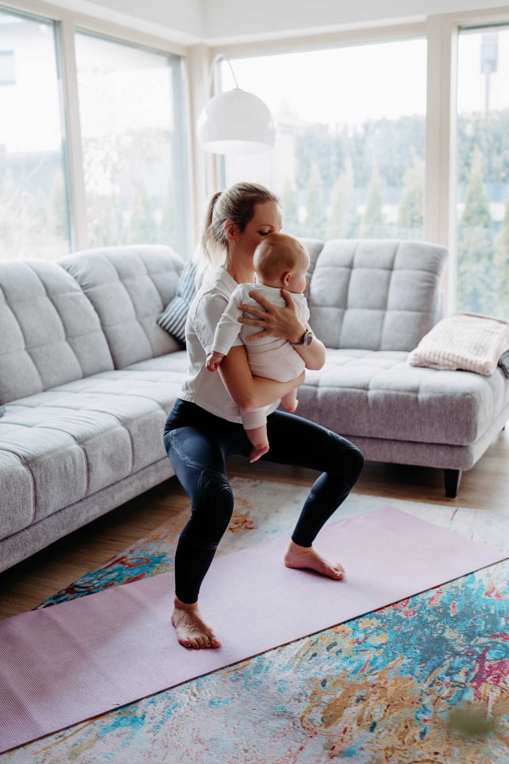 Mama Training mit Baby