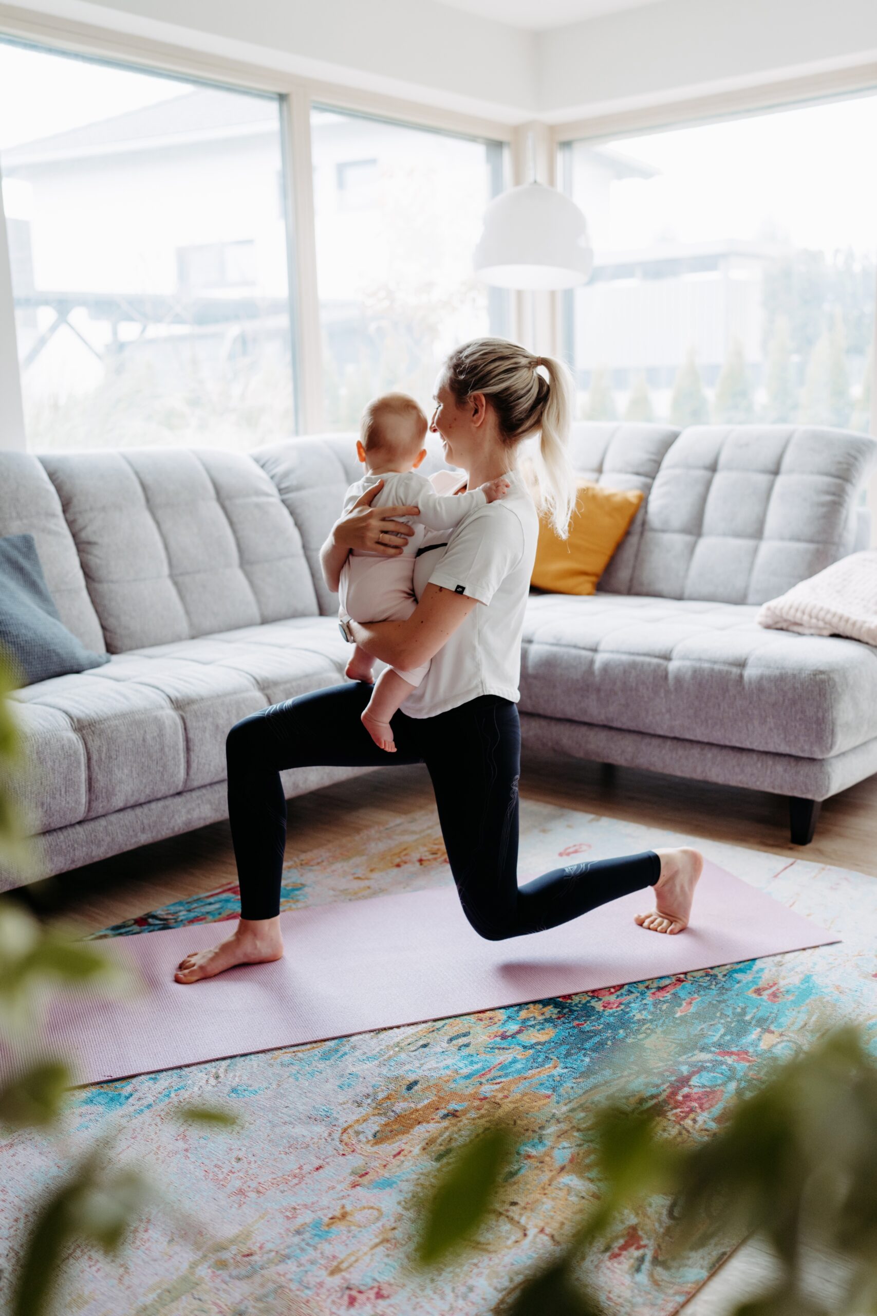 Mama Training mit Baby